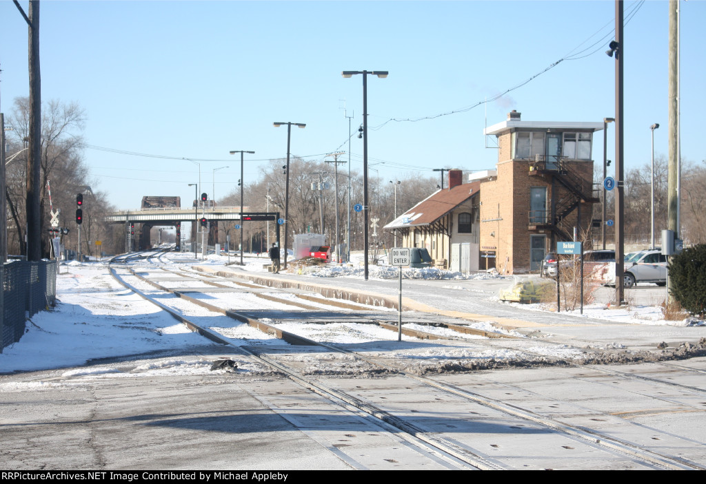 Metra, Blue Island.